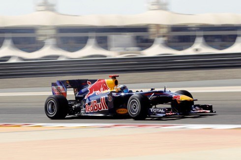 Vettel on pole in Bahrain